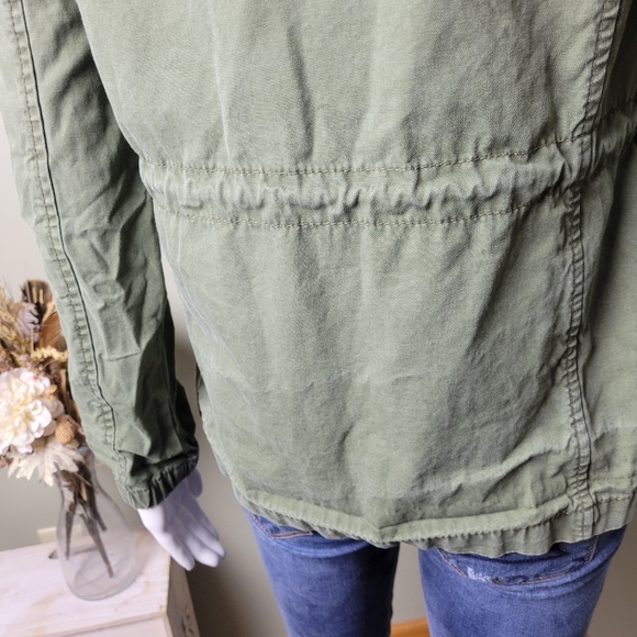 Old Navy Olive Green Cargo Utility Jacket - Picture 10 of 14